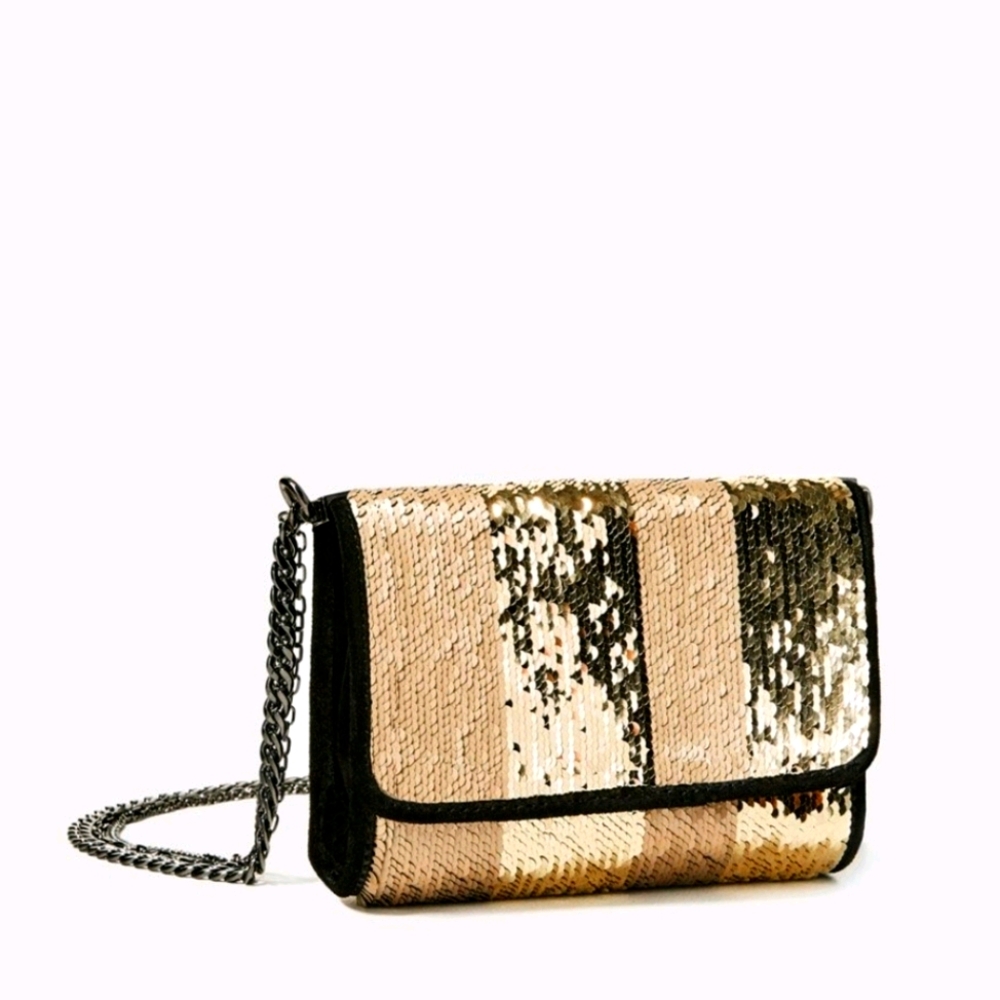 BRAND NEW 🏷 ZARA Sequin bag